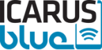ICARUS blue Logo Rectangular RGB 174px