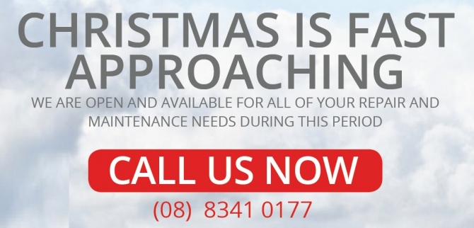 Xmas ShutDown Call Us Now